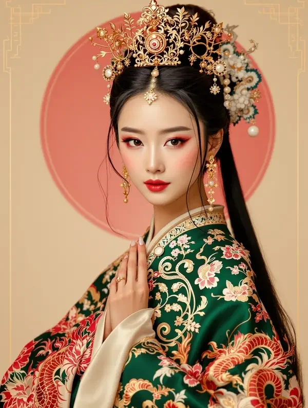 凤归朝：摄政王妃短剧封面，古装题材